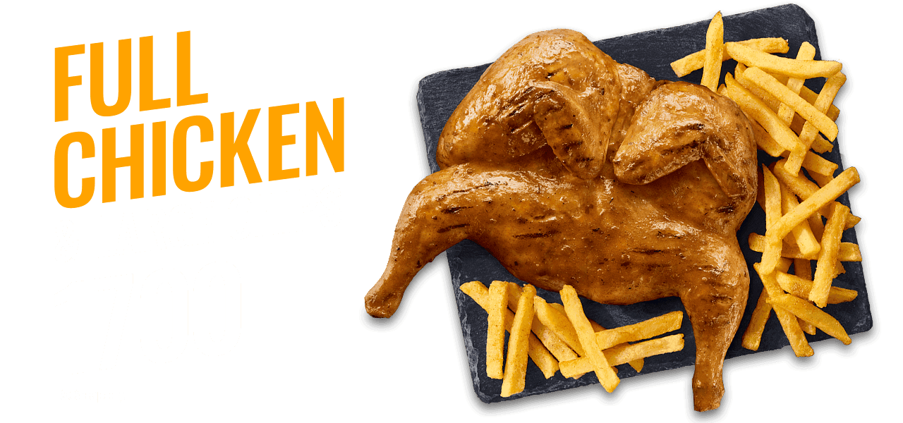 Full Chicken and Chips