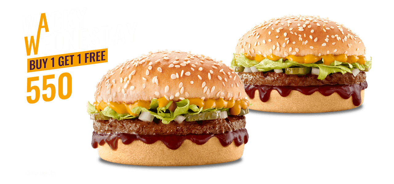 Wacky Wednesday Burgers